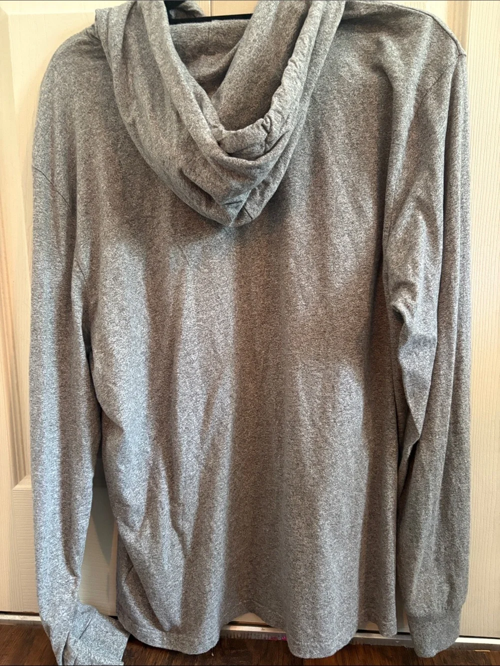 Polo by Ralph Lauren Heather Gray Hooded Long-Sleeve Tee